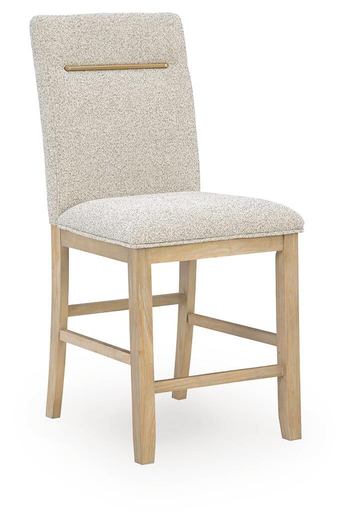 Lasinger Upholstered Barstool (2/CN) Signature Design by Ashley®