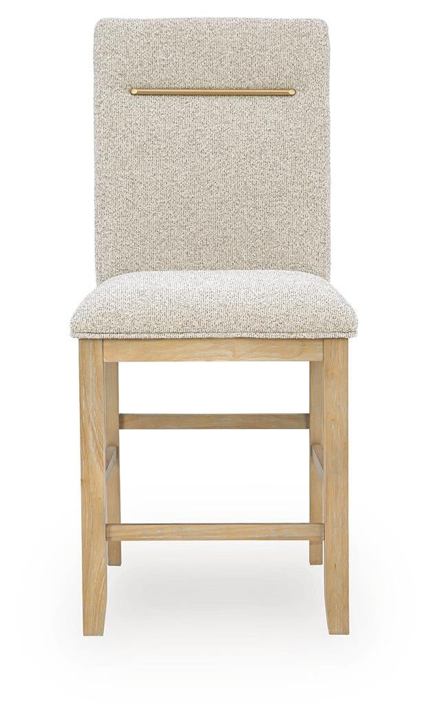 Lasinger Upholstered Barstool (2/CN) Signature Design by Ashley®