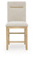 Lasinger Upholstered Barstool (2/CN) Signature Design by Ashley®