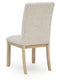 Lasinger Dining UPH Side Chair (2/CN) Signature Design by Ashley®