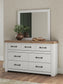 Savonport  Panel Bed, Dresser And Mirror Benchcraft®