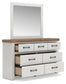 Savonport  Panel Bed, Dresser And Mirror Benchcraft®