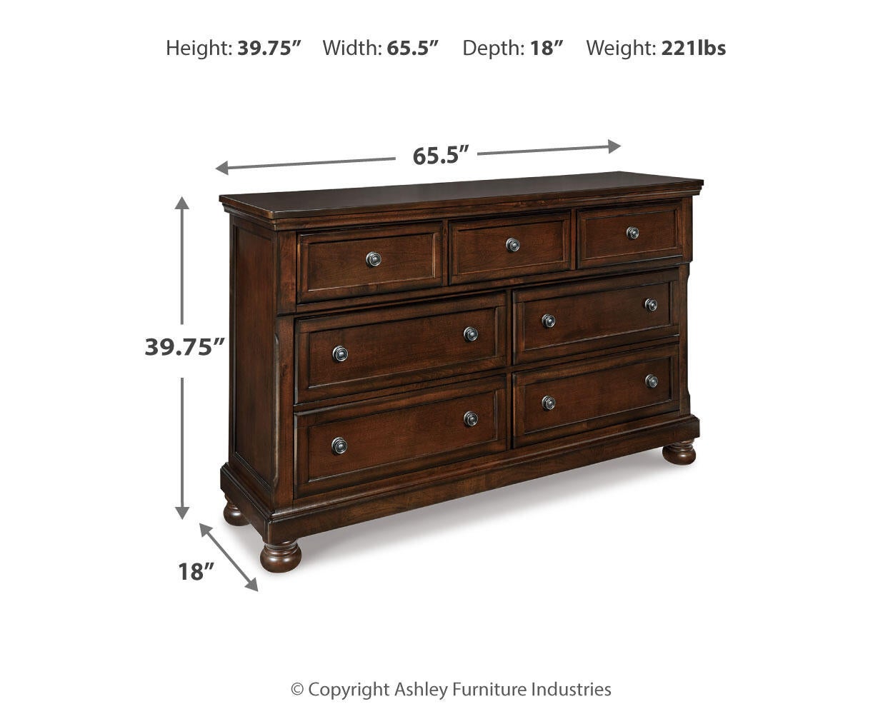 Porter Dresser Millennium® by Ashley