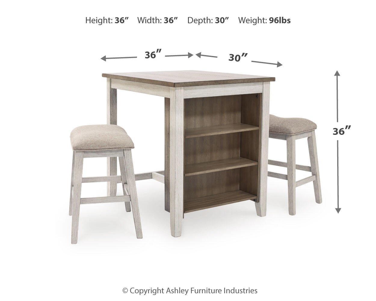 Skempton RECT DRM Counter TBL Set(3/CN) Signature Design by Ashley®