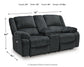 Draycoll DBL REC PWR Loveseat w/Console Signature Design by Ashley®