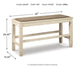 Bolanburg DBL Counter UPH Bench (1/CN) Signature Design by Ashley®