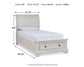 Robbinsdale  Sleigh Storage Bed Signature Design by Ashley®