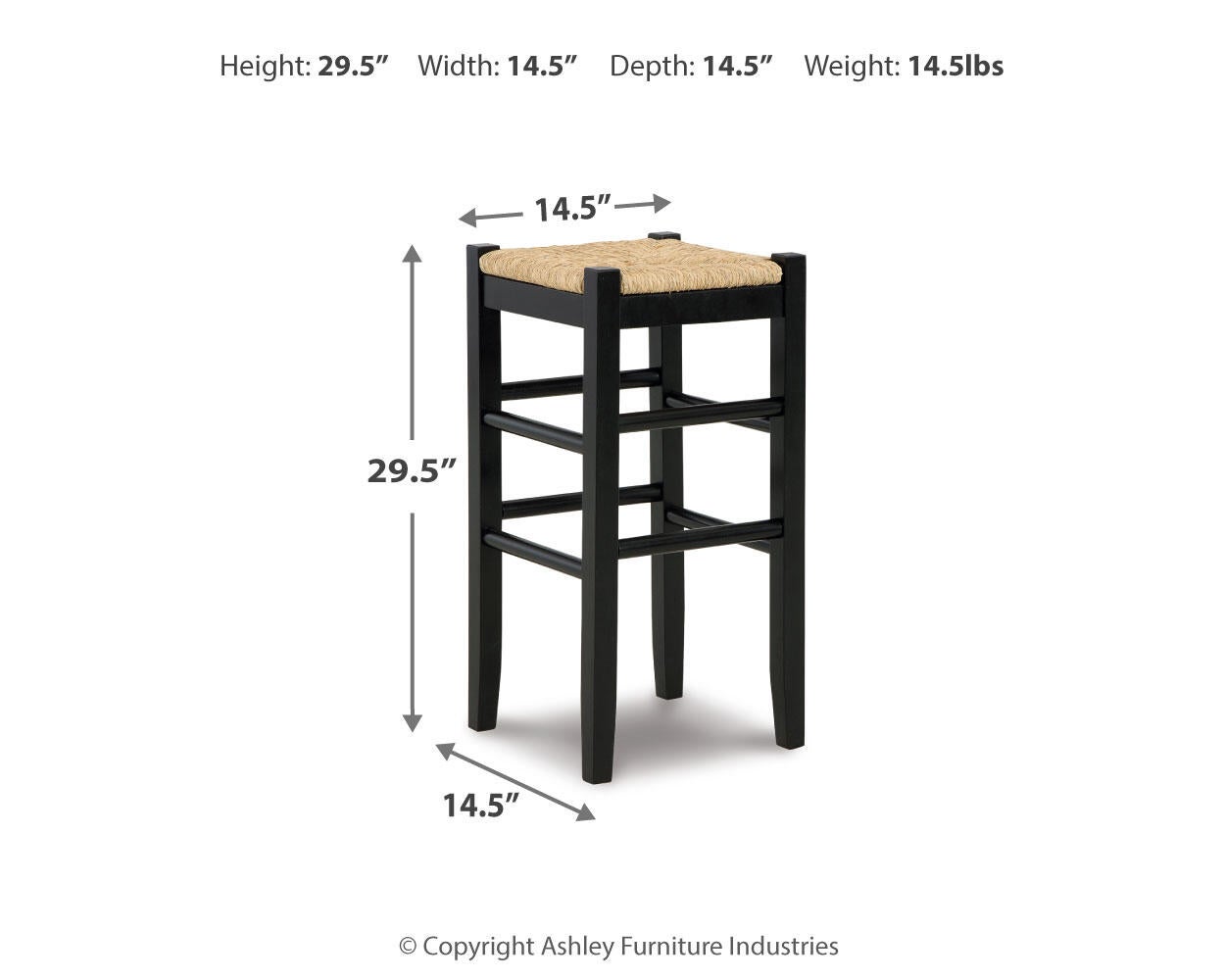 Mirimyn Tall Stool (2/CN) Signature Design by Ashley®