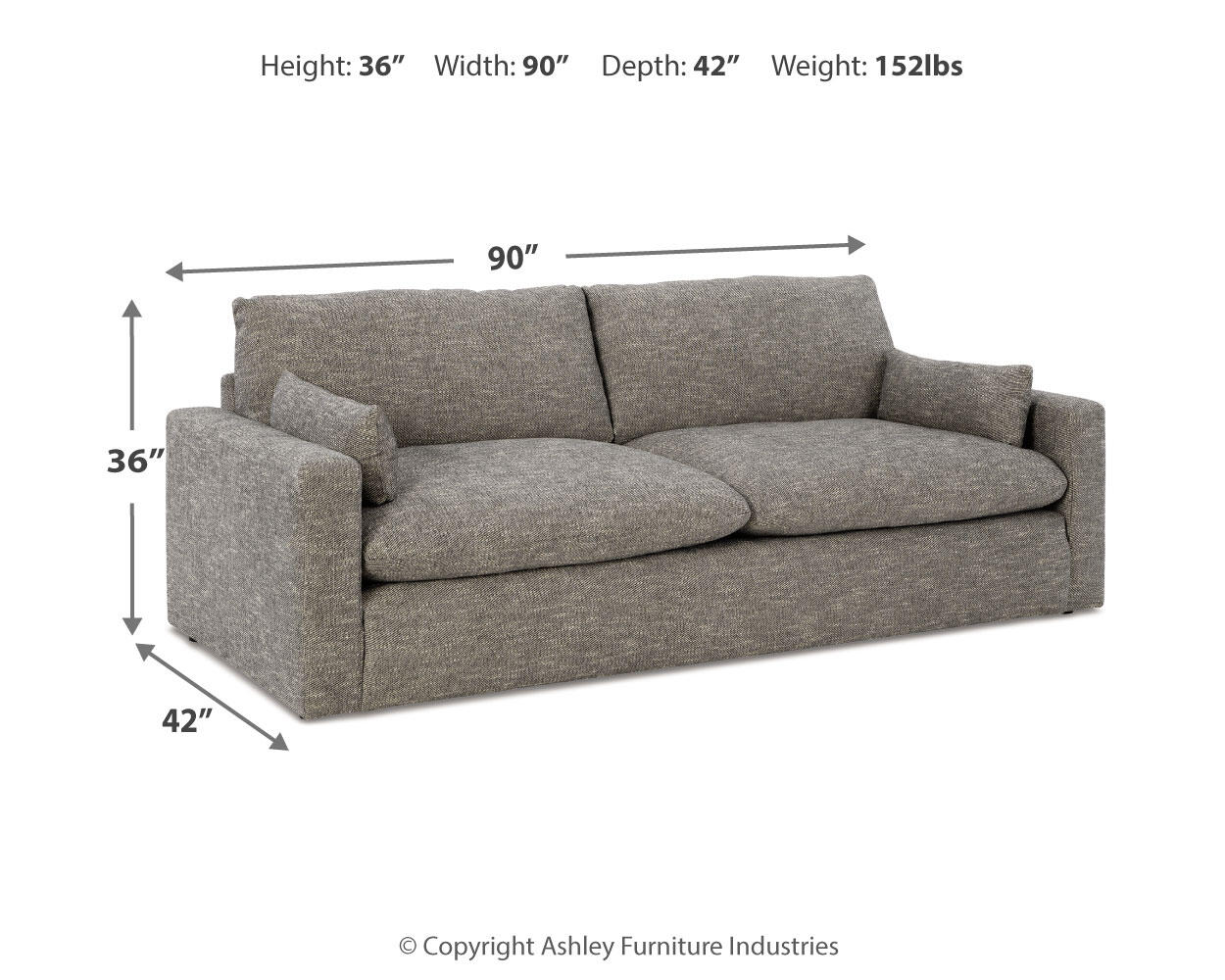 Dramatic Sofa Benchcraft®