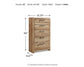 Hyanna Five Drawer Chest Signature Design by Ashley®