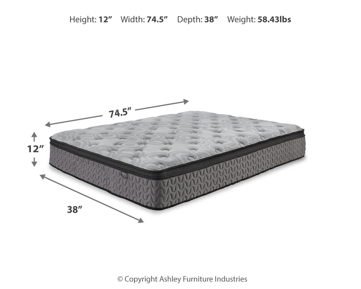 Augusta2  Mattress Sierra Sleep® by Ashley