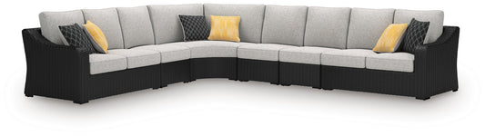 Beachcroft 6-Piece Outdoor Sectional Signature Design by Ashley®