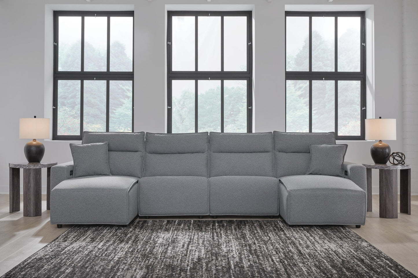 Modmax II 4-Piece Reclining Sectional with Double Chaise Signature Design by Ashley®