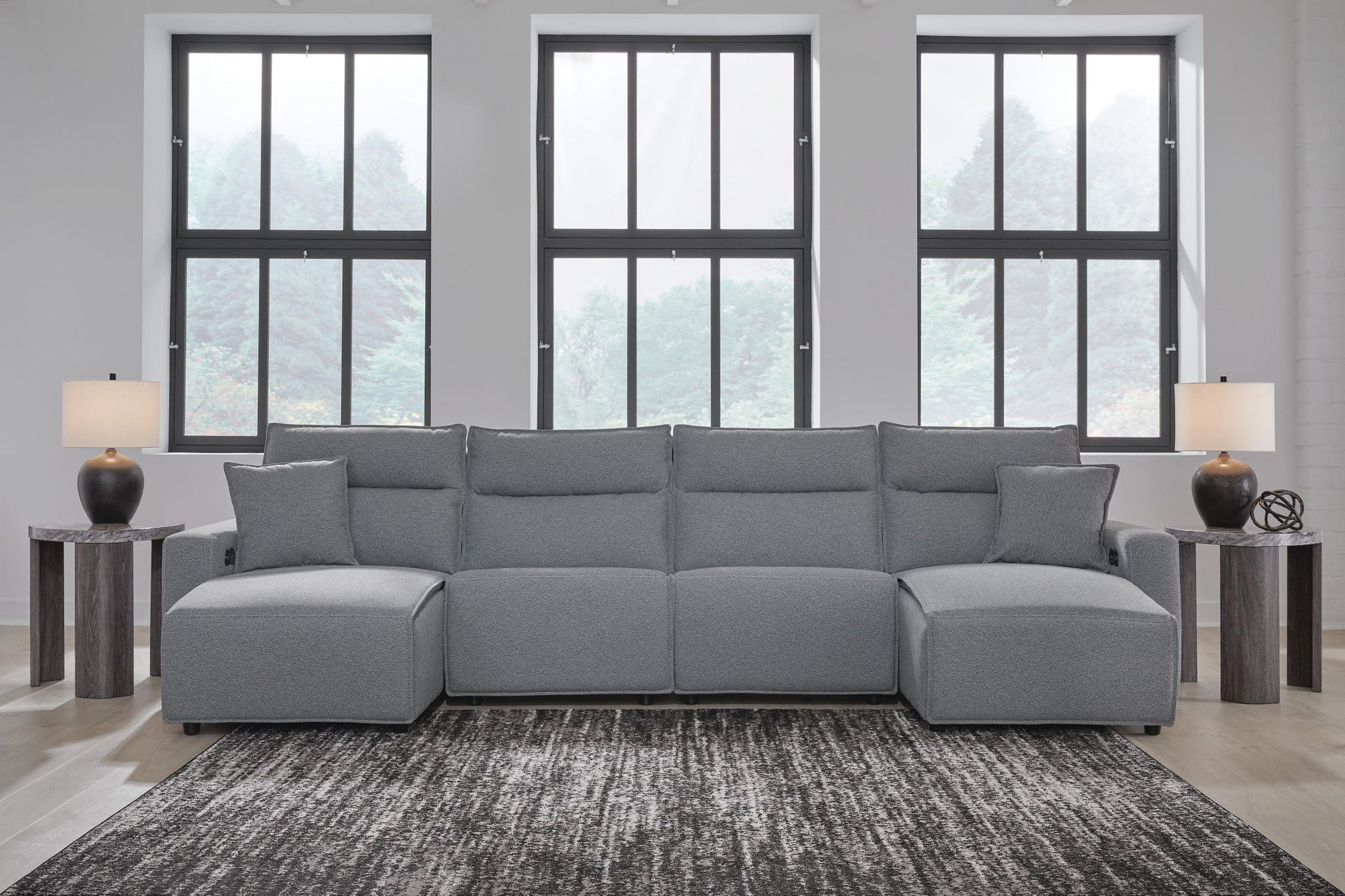 Modmax II 4-Piece Reclining Sectional with Double Chaise Signature Design by Ashley®