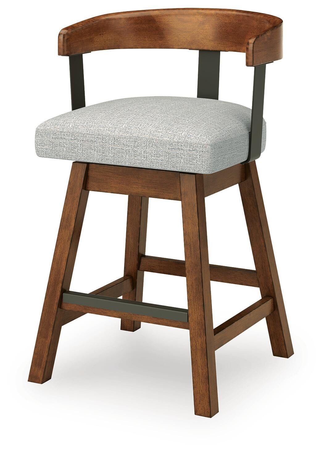 Ralene UPH Swivel Barstool (2/CN) Signature Design by Ashley®