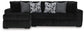 Midnight-Madness 3-Piece Sectional with Chaise Signature Design by Ashley®