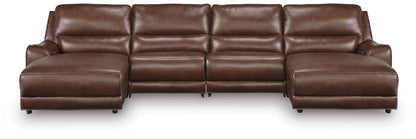DeepWakes 4-Piece Reclining Sectional with Double Chaise Signature Design by Ashley®