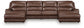 DeepWakes 4-Piece Reclining Sectional with Double Chaise Signature Design by Ashley®