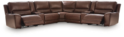 DeepWakes 7-Piece Reclining Sectional with Storage Consoles Signature Design by Ashley®