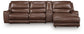 DeepWakes 4-Piece Reclining Sectional with Chaise and Storage Console Signature Design by Ashley®