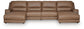 DeepWakes 4-Piece Reclining Sectional with Double Chaise Signature Design by Ashley®