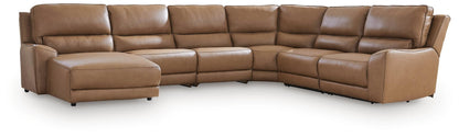 DeepWakes 6-Piece Reclining Sectional with Chaise Signature Design by Ashley®