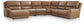 DeepWakes 6-Piece Reclining Sectional with Chaise Signature Design by Ashley®
