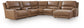 DeepWakes 7-Piece Reclining Sectional with Chaise and Storage Consoles Signature Design by Ashley®