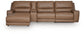DeepWakes 4-Piece Reclining Sectional with Chaise and Storage Console Signature Design by Ashley®