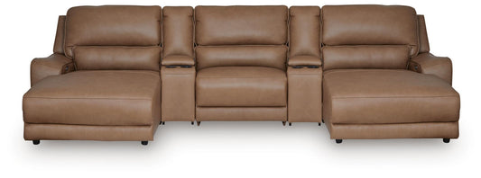 DeepWakes 5-Piece Power Reclining Sectional with Chaise Signature Design by Ashley®