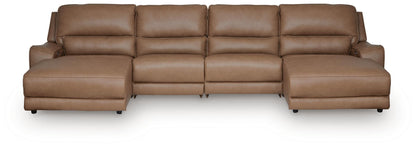 DeepWakes 4-Piece Power Reclining Sectional with Chaise Signature Design by Ashley®