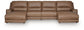 DeepWakes 4-Piece Power Reclining Sectional with Chaise Signature Design by Ashley®