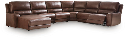 DeepWakes 6-Piece Reclining Sectional with Chaise Signature Design by Ashley®