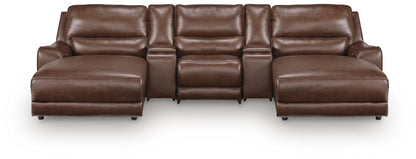 DeepWakes 5-Piece Power Reclining Sectional with Chaise Signature Design by Ashley®