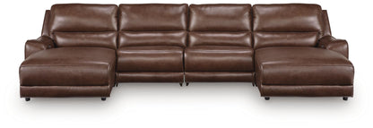 DeepWakes 4-Piece Power Reclining Sectional with Chaise Signature Design by Ashley®
