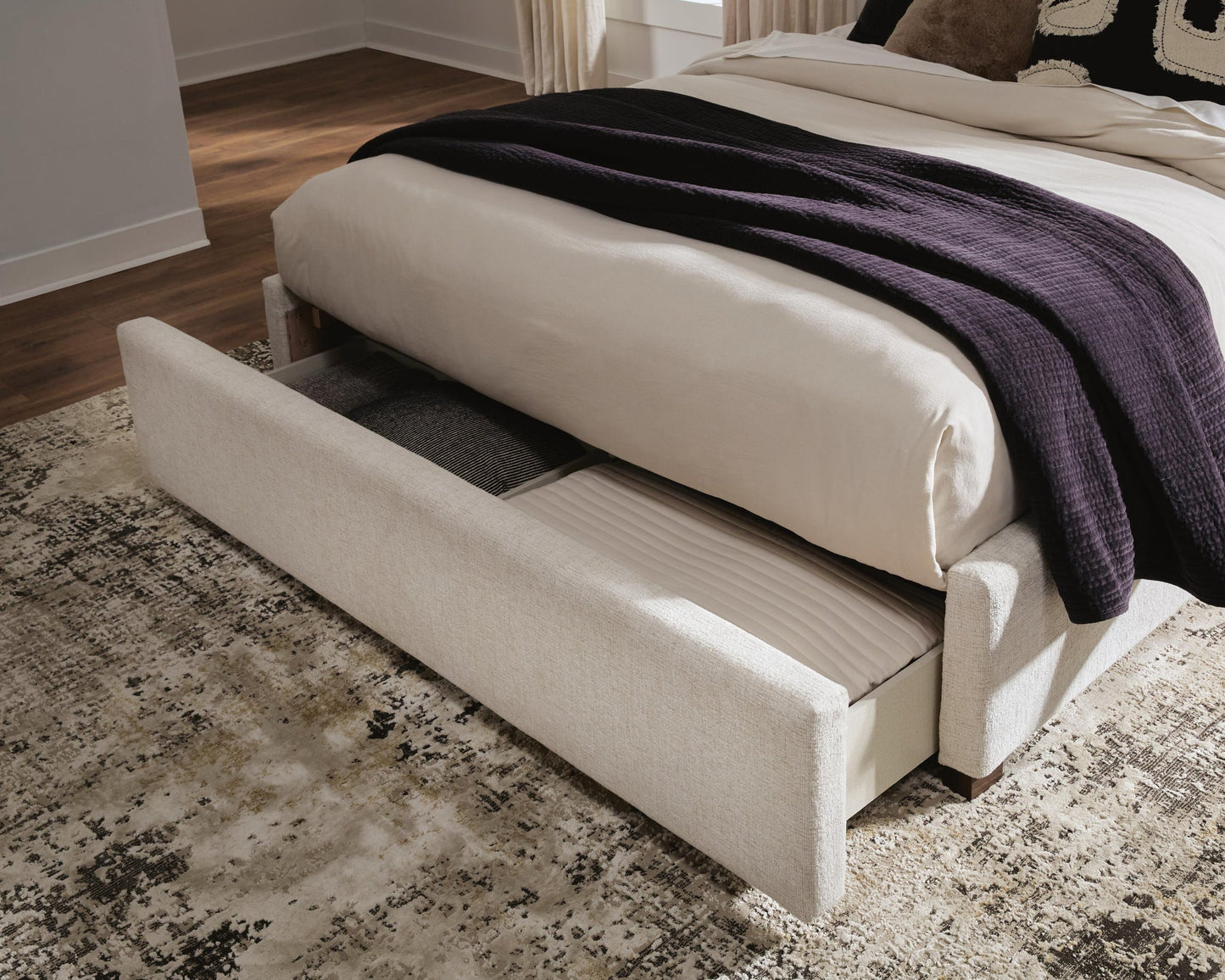 Shoralli  Upholstered Storage Bed