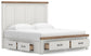 Savonport  Panel Storage Bed. Dresser, Mirror And Nightstand