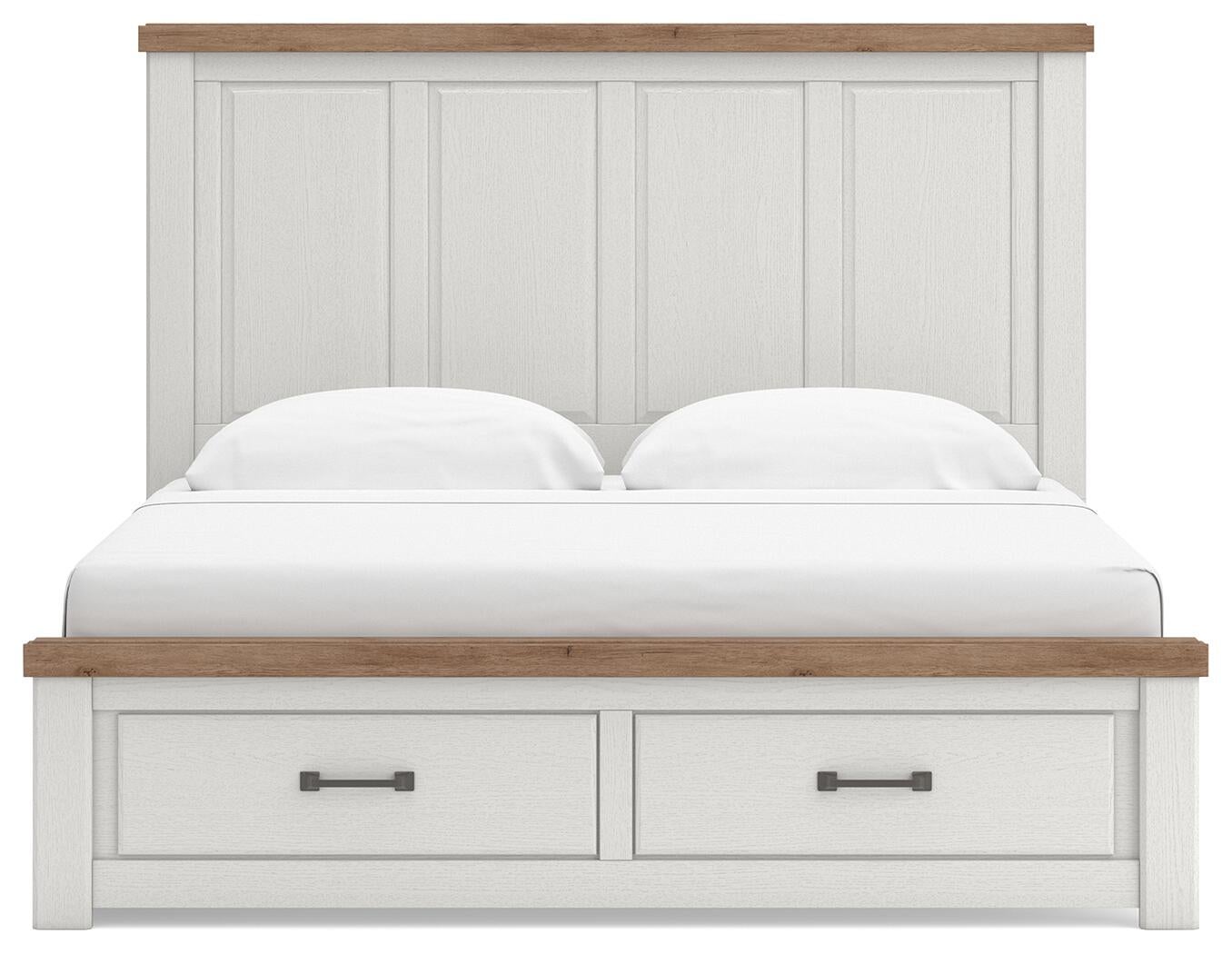 Savonport  Panel Storage Bed. Dresser, Mirror And Nightstand