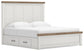 Savonport  Panel Bed With Storage, Dresser, Mirror, Chest And Nightstand