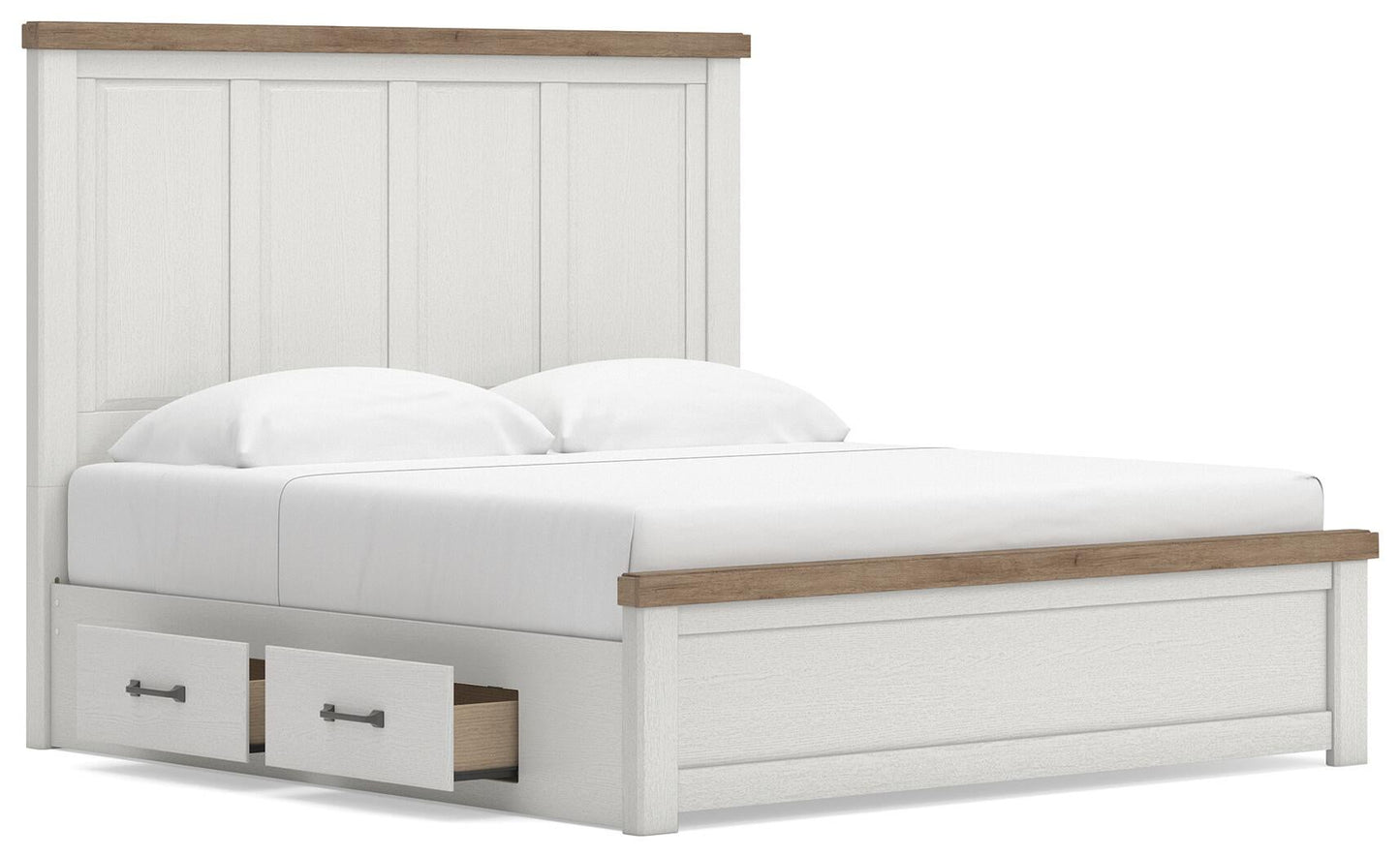 Savonport  Panel Bed With Storage, Dresser, Mirror, Chest And Nightstand