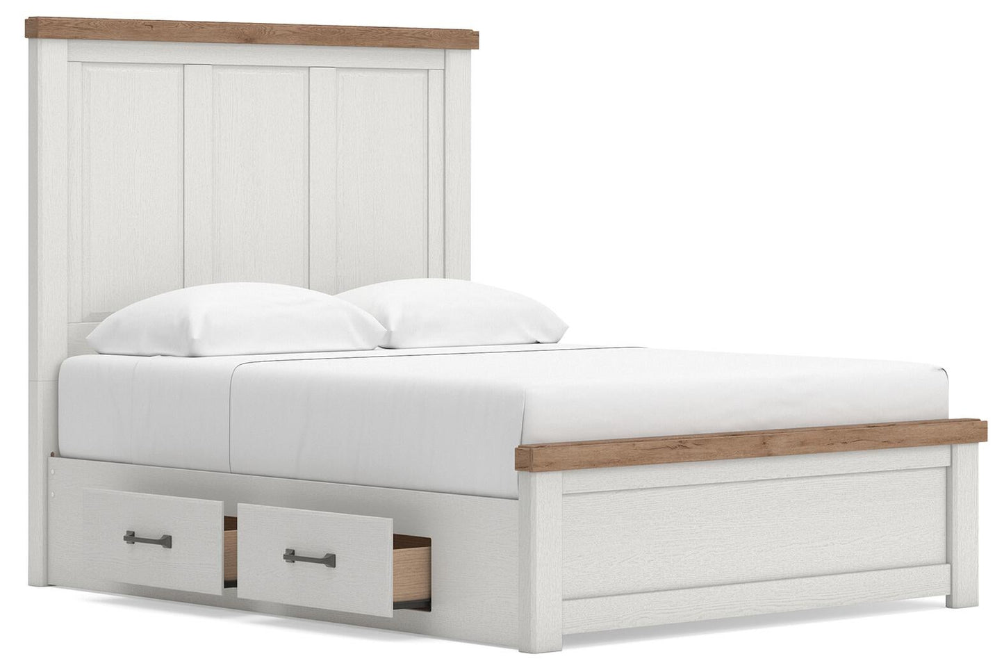 Savonport  Panel Bed With Storage. Dresser, Mirror And Nightstand