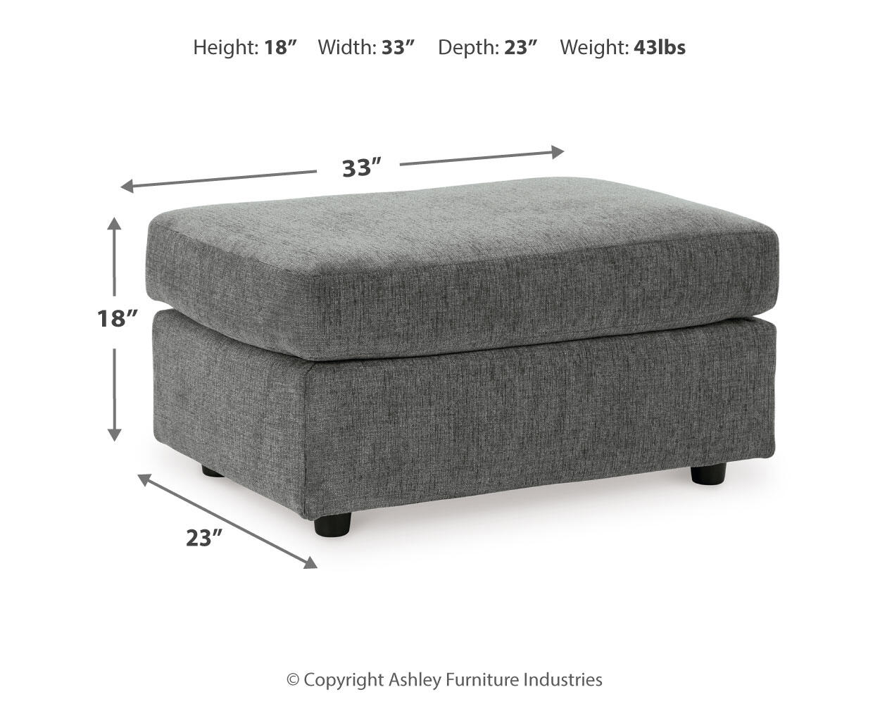 Stairatt Ottoman Signature Design by Ashley®