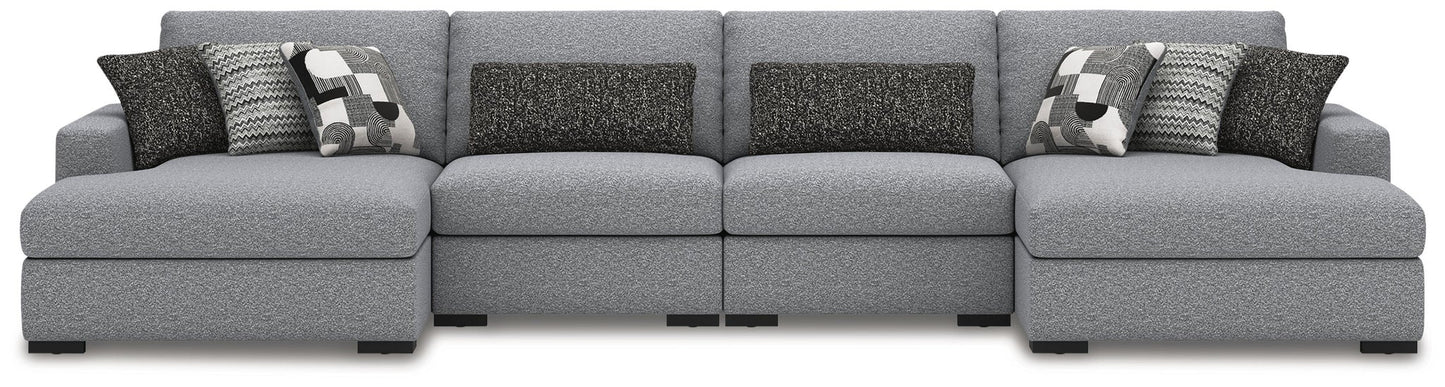 Bealton 4-Piece Sectional with Double Chaise Benchcraft®