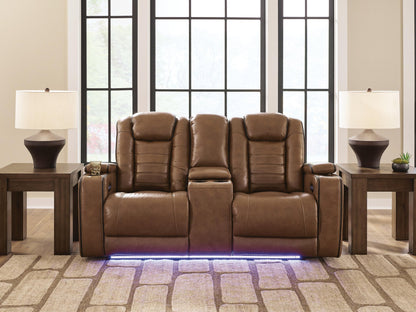 Gruaro PWR REC Loveseat/CON/ADJ HDRST Signature Design by Ashley®