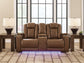 Gruaro PWR REC Loveseat/CON/ADJ HDRST Signature Design by Ashley®