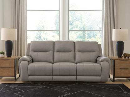 Real Moments PWR REC Sofa w/Audio Seating Signature Design by Ashley®