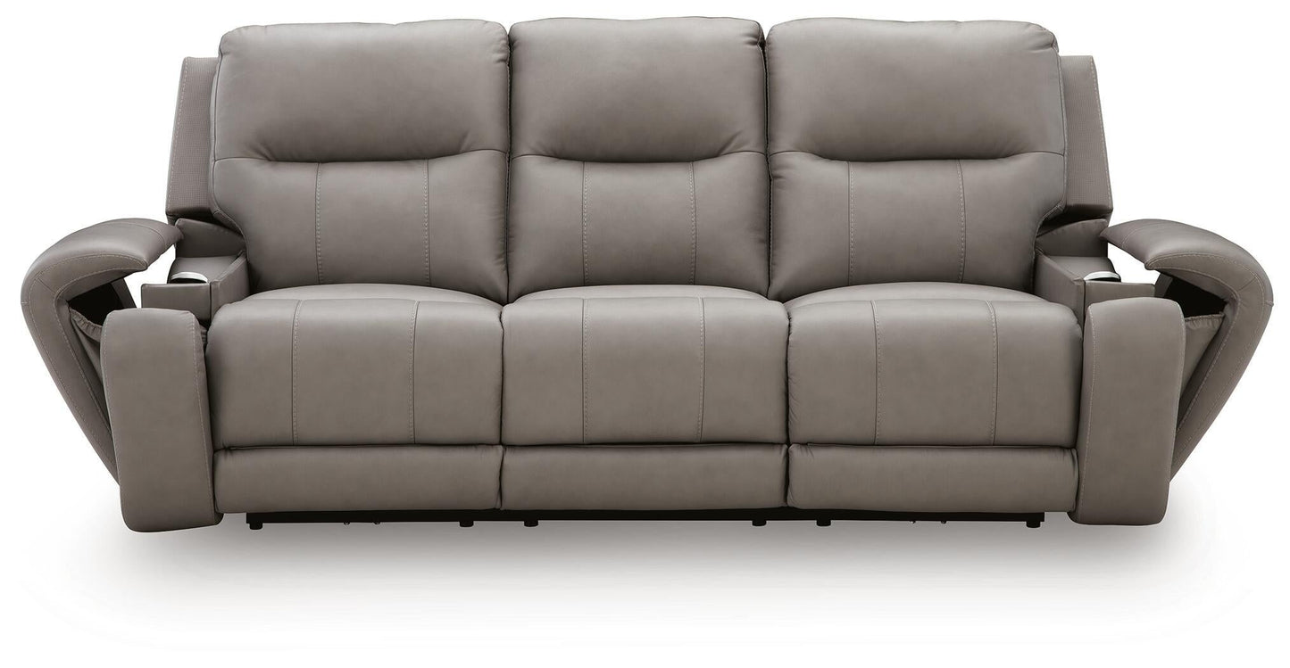 Real Moments PWR REC Sofa w/Audio Seating Signature Design by Ashley®