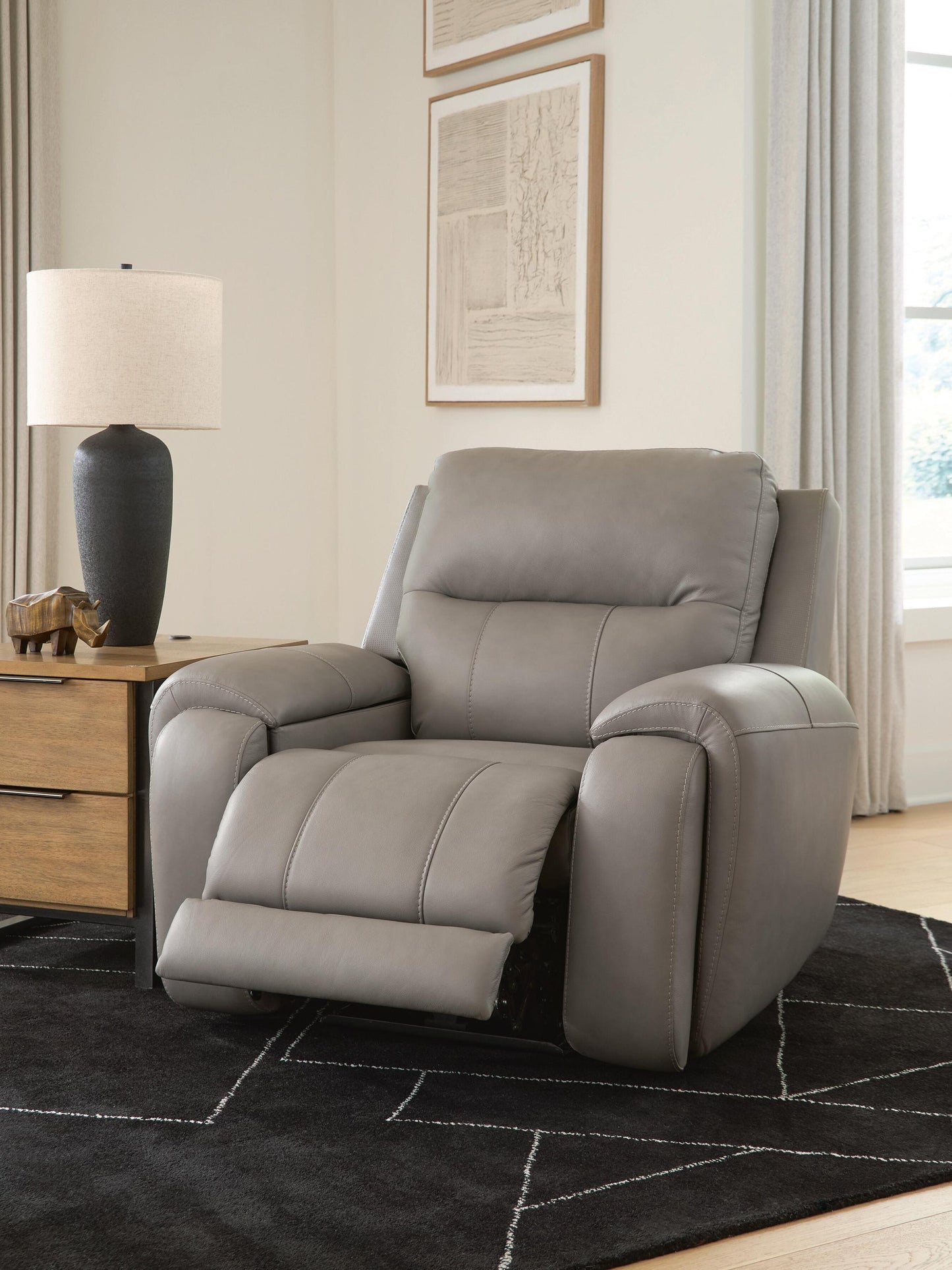 Real Moments Power Recliner w/Audio Seating Signature Design by Ashley®