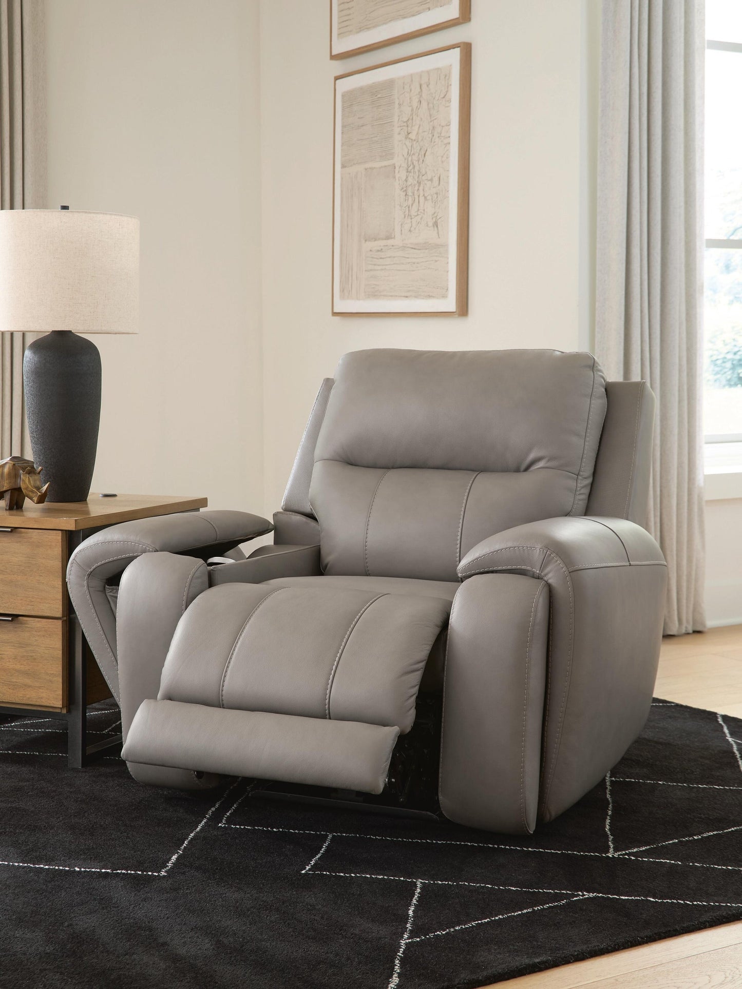 Real Moments Power Recliner w/Audio Seating Signature Design by Ashley®