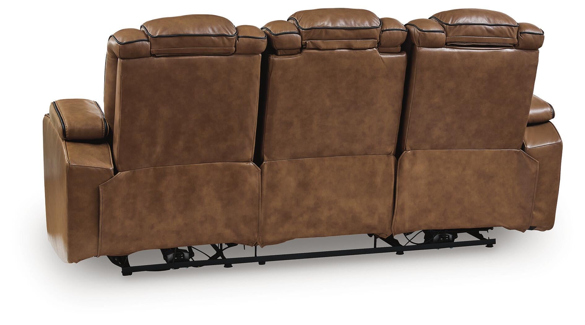 Gruaro PWR REC Sofa with ADJ Headrest Signature Design by Ashley®